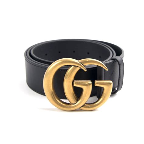 black gucci belt|black Gucci belt with gold buckle.